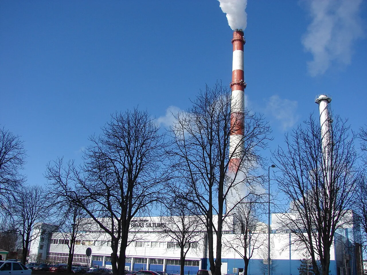 Verwarmingscentrale Siltumcentrāle Imanta van Rīgas siltums in Rīga, Letland